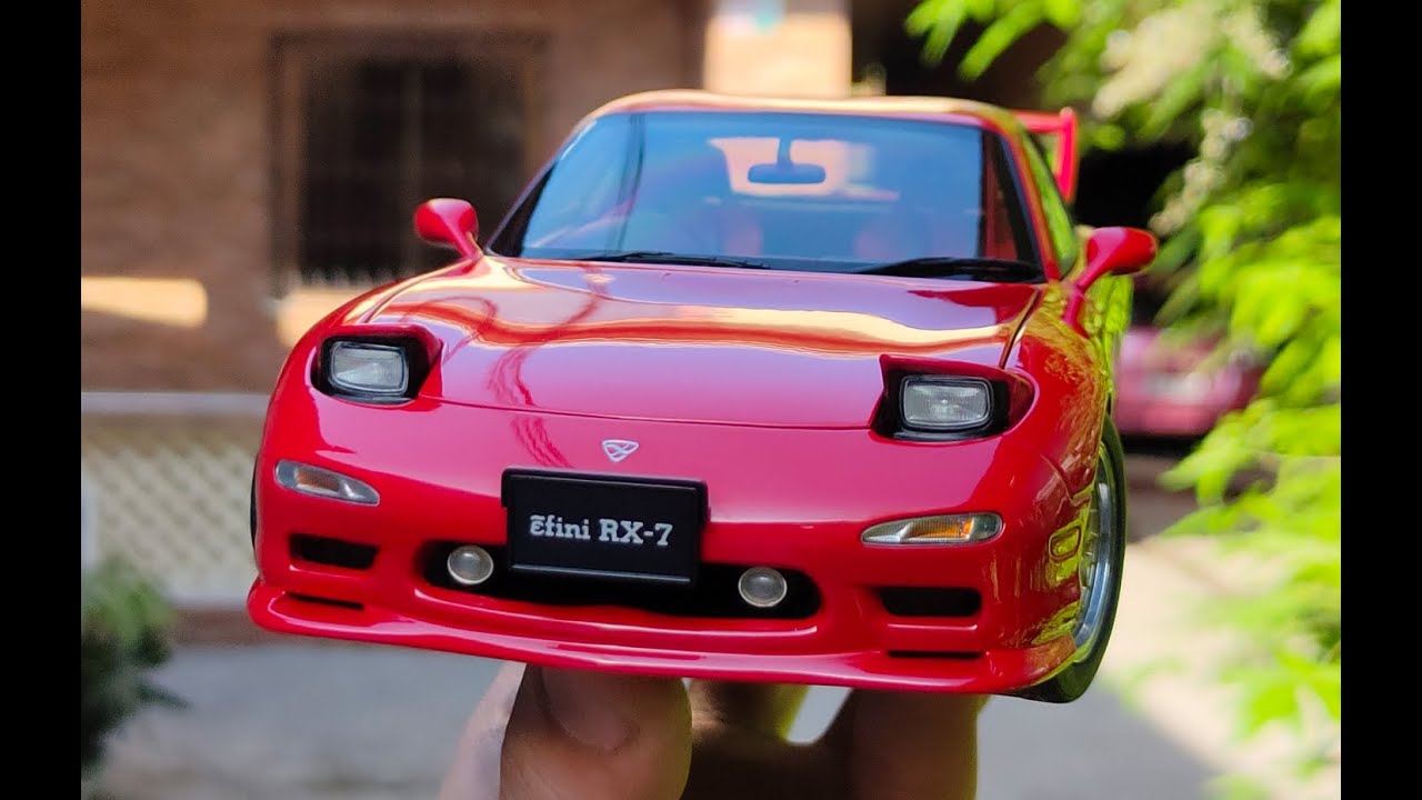 1:18 Team Akagi RedSuns Mazda RX-7