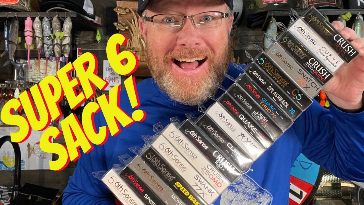 UNBOXING 6th Sense Fishing PREMIUM SUPER 6 SACK September 2021 