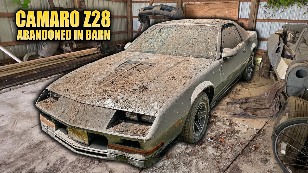 Первая мойка за 10 лет: брошенный Camaro Z28! | Детейлинг и реставрация автомобилей