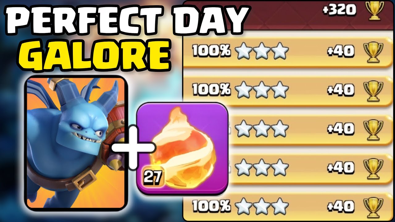 Back To Back Perfect Days with Fireball Super-Minions! (Clash of Clans)