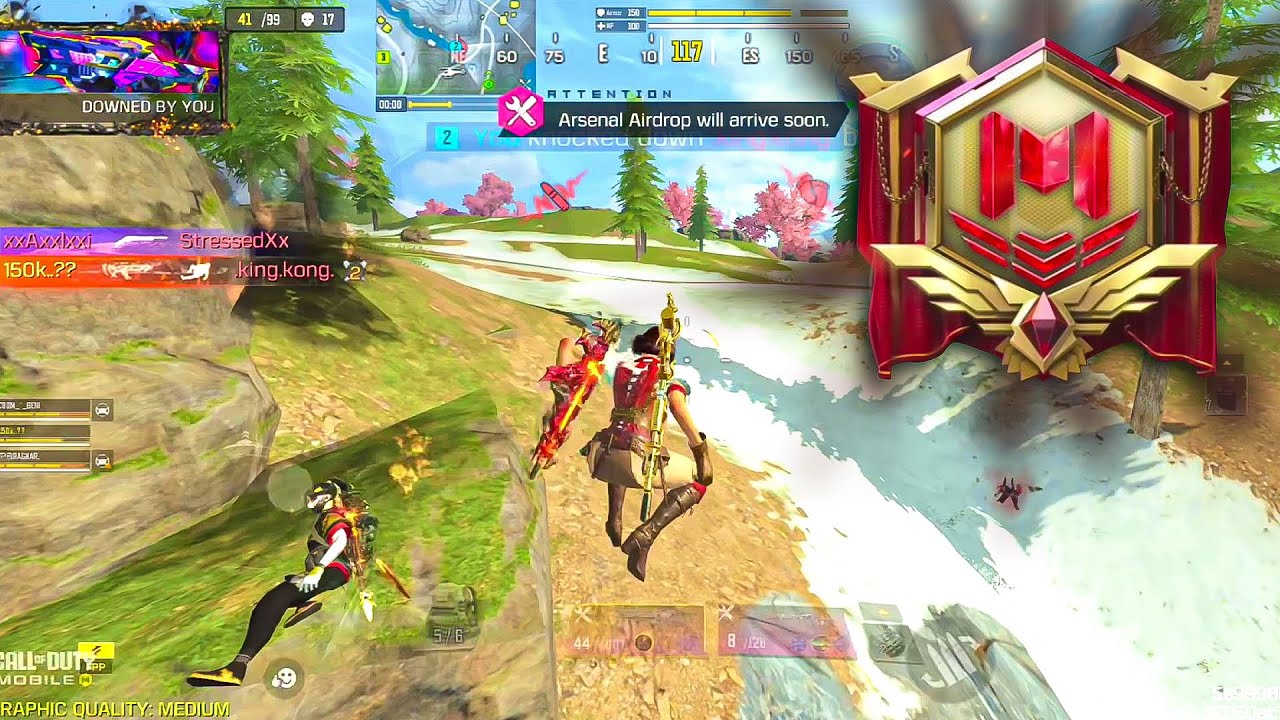 IRANIAN FRIEND HELP ME TO REACH LEGENDARY | 29 KILLS in CODM
