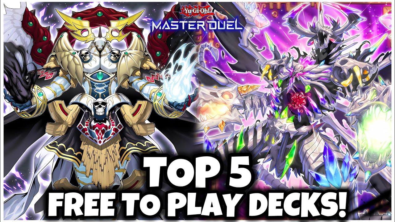 TOP 5 FREE to PLAY DECKS in MASTER DUEL!