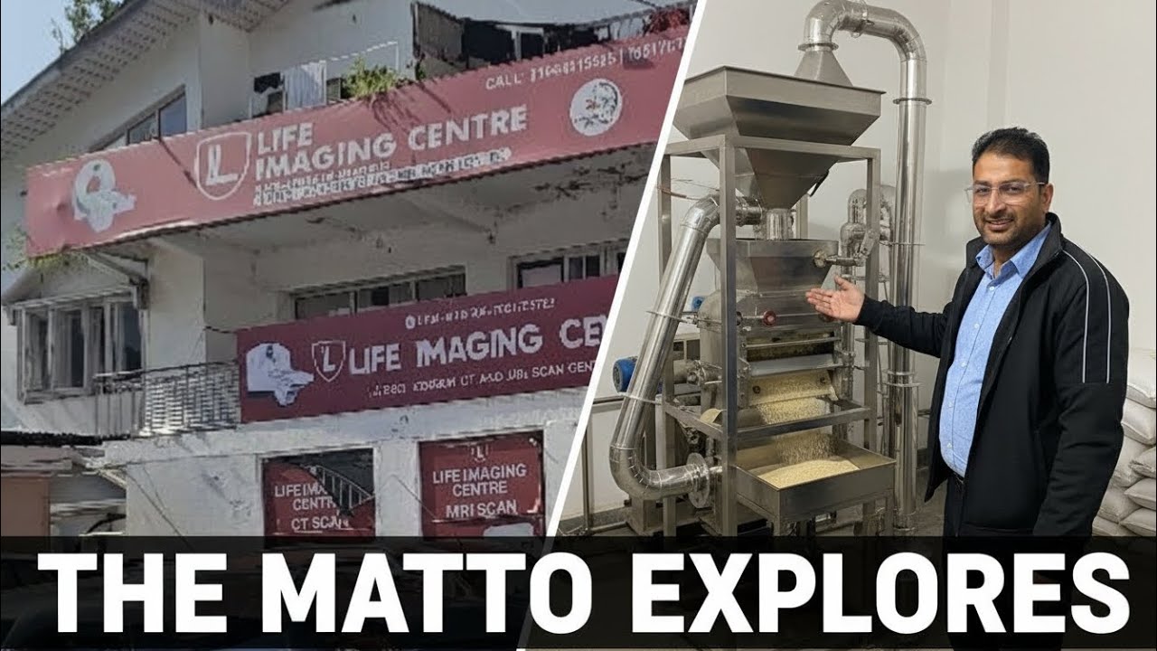 I went to test my mother, and after coming from there, I went to the rice machine.