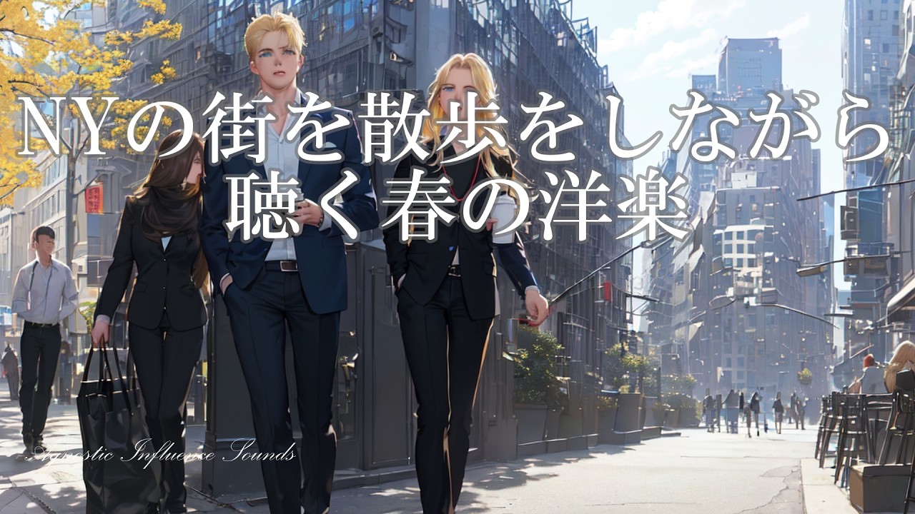 【洋楽】NYの街を散歩しながら聴く春の洋楽　|　男性ボーカル