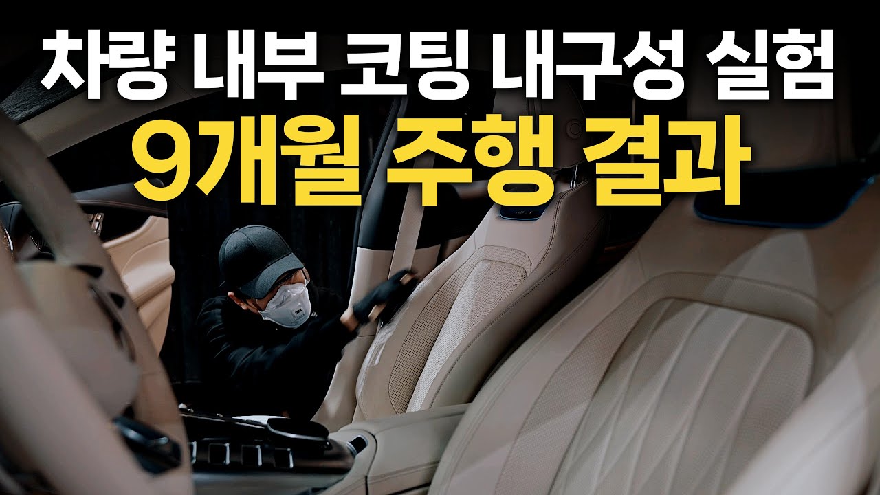 가죽 코팅의 중요성 세정 ASMR  (1부 소낙스 프로피 라인, 잇츠윈, 다이소 세차 용품, 곰팡이 실험 결과)