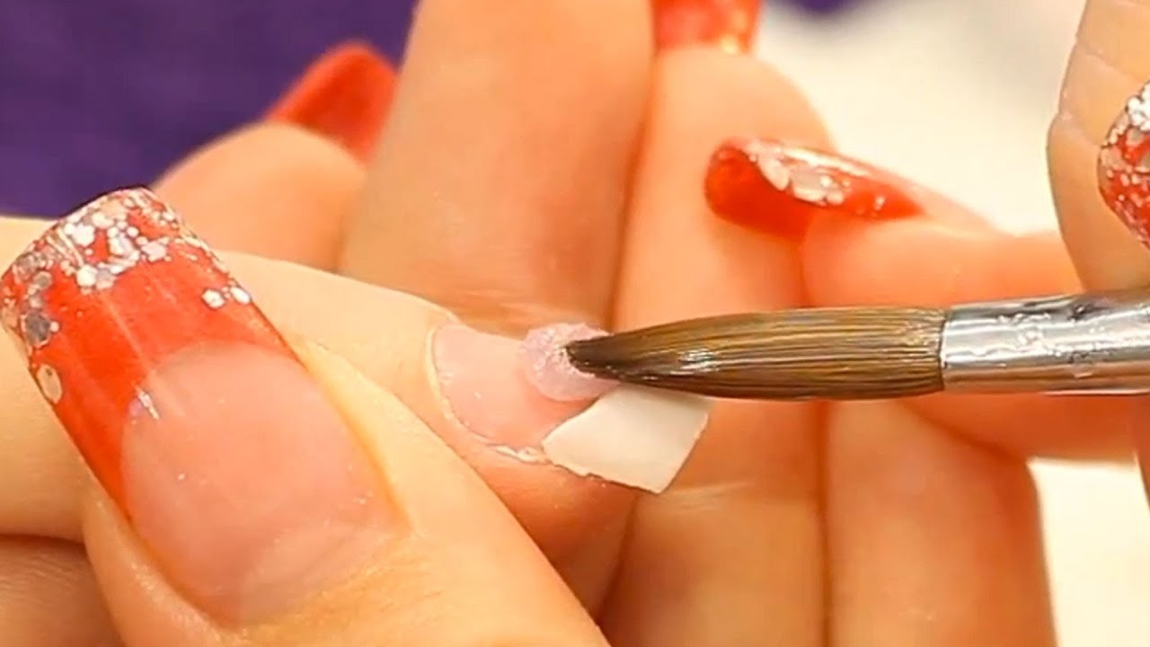 Correct Acrylic Application (Zone 2 and 3) Tutorial Video by Naio Nails