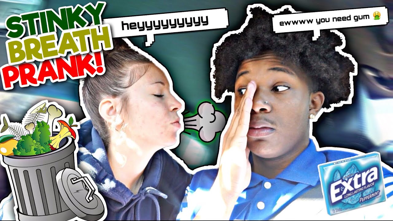 YOUR BREATH STINKS PRANK!*SHE GETS VERY EMOTIONAL😭*