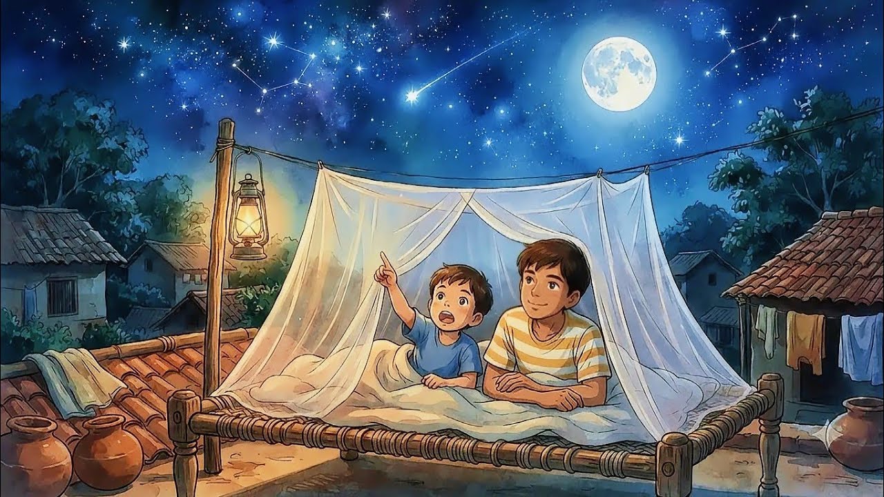 Chhat Wali Garmi Ki Chhuttiyan 🌌 | 90s Nostalgia Animated Story