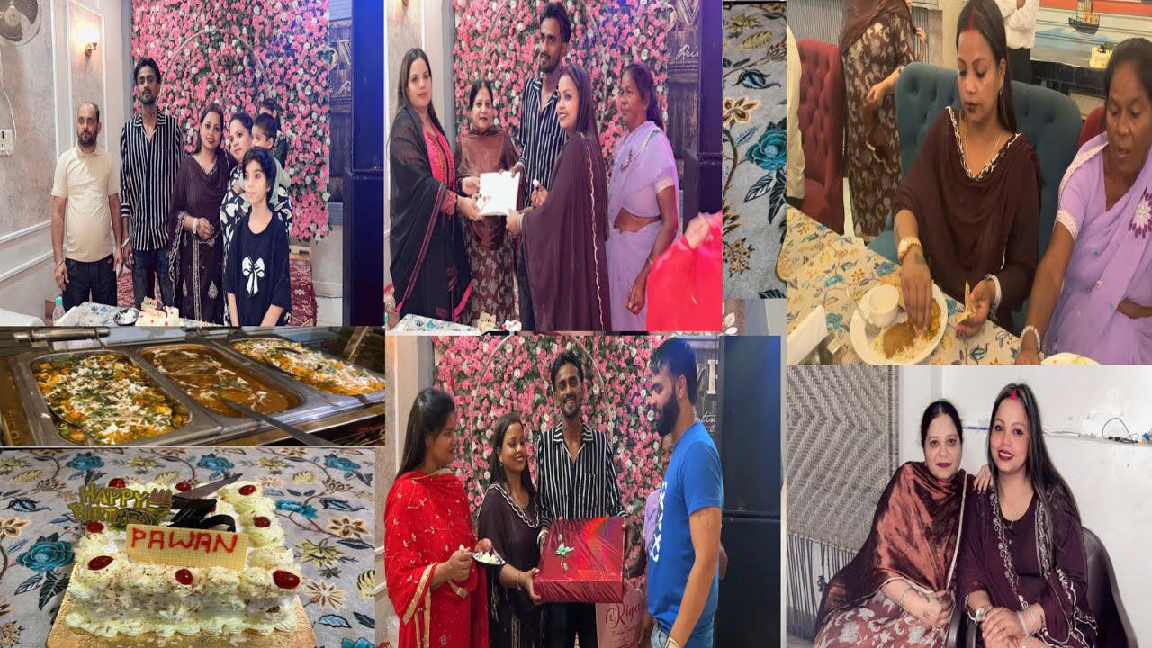 Full enjoy birthday party my husband❤️🧿🥰