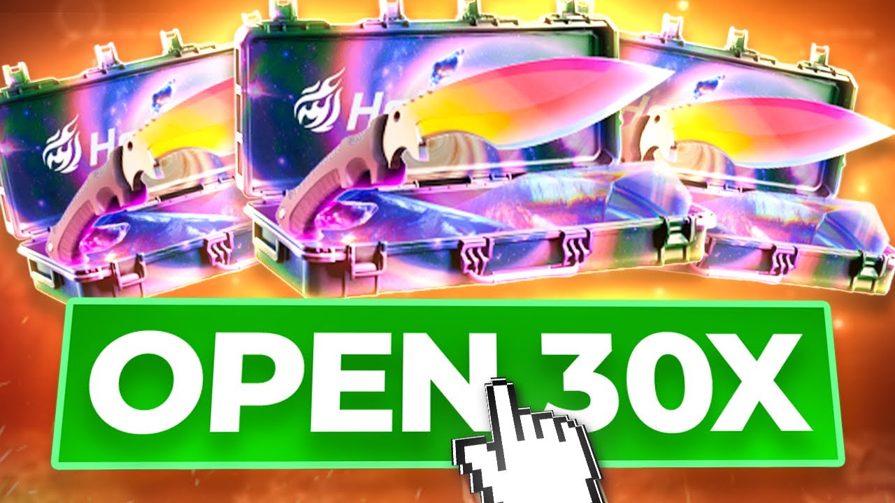 I Opened 30x of The KUKRI KNIFE ONLY CASE!! - HELLCASE