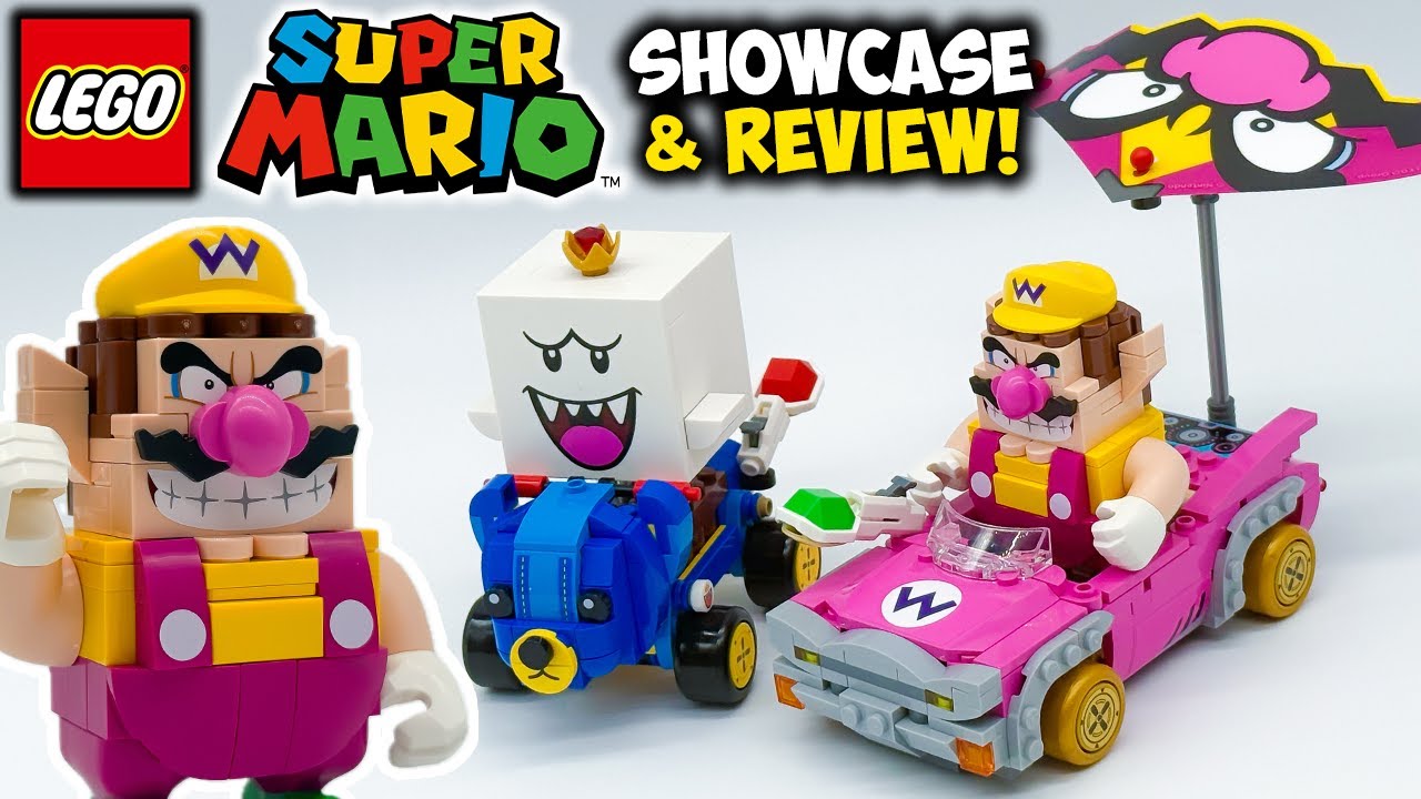 Wario i Kr&oacute;l Boo LEGO Mario Kart &ndash; wczesna prezentacja i recenzja! | Zestaw LEGO Super Mario 72038