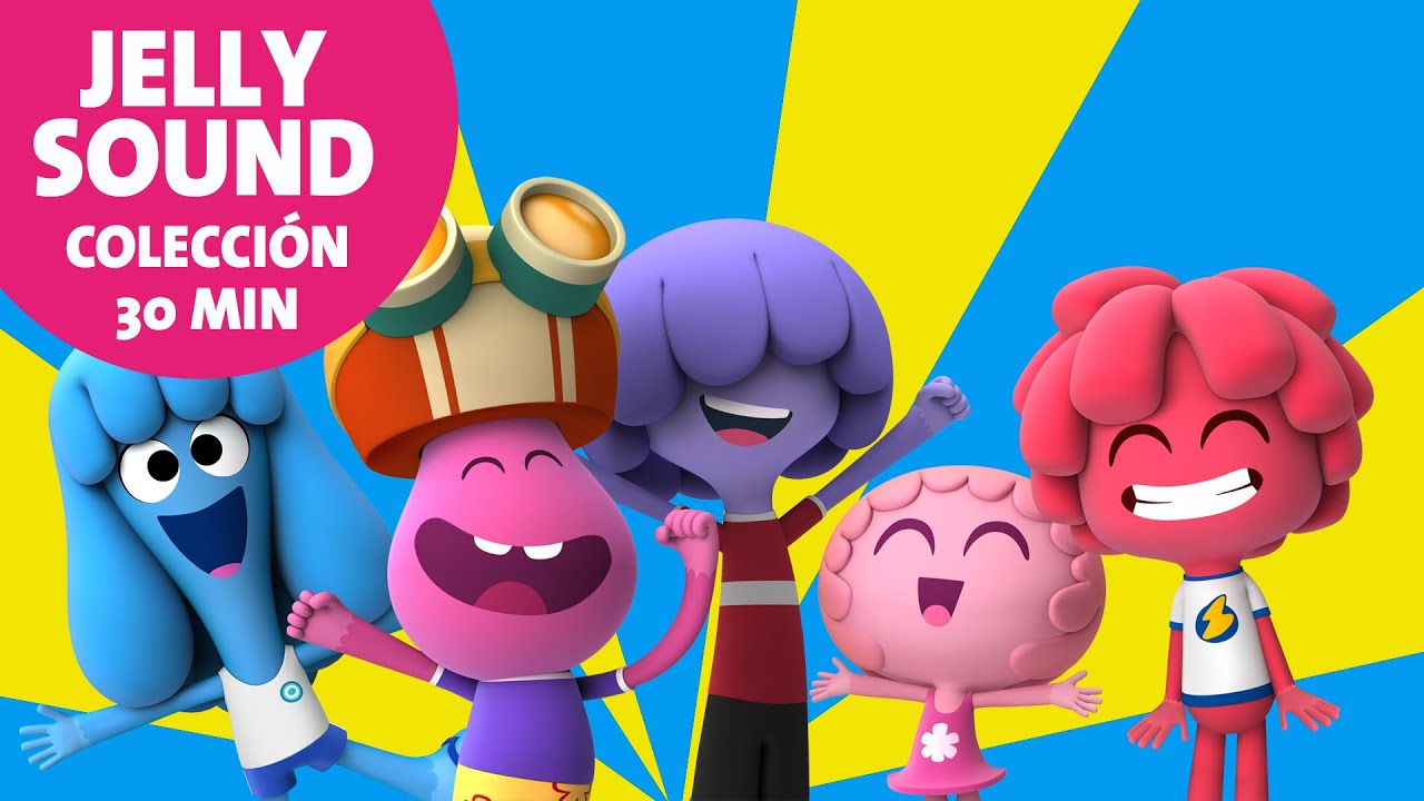 Colección canciones infantiles de JELLY JAMM con Karaoke. Jelly Jamm Latino.