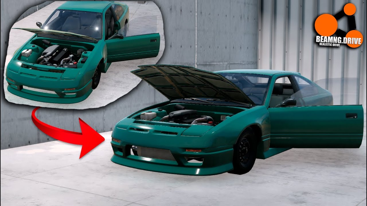 COLOCAMOS um RB25 no NOSSO NOVO CARRO 🔥| BeamNG Drive