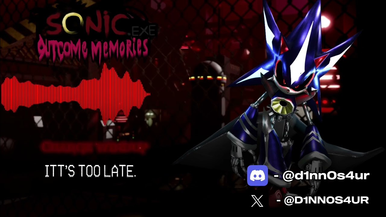Roblox OUTCOME MEMORIES: Neo Metal Sonic Voice lines (FANMADE)