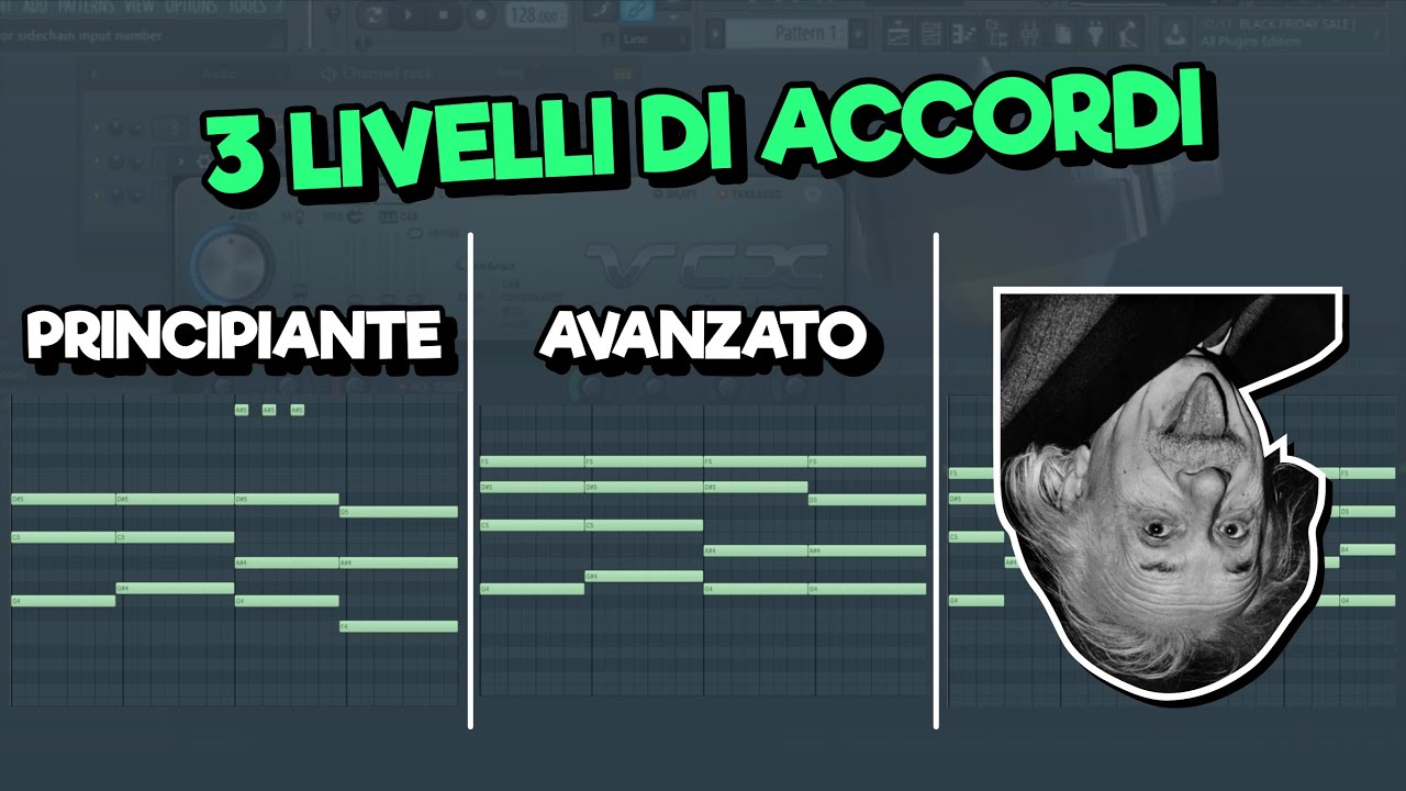 3 livelli di accordi: da principiante ad equazione di Einstein - FL Studio