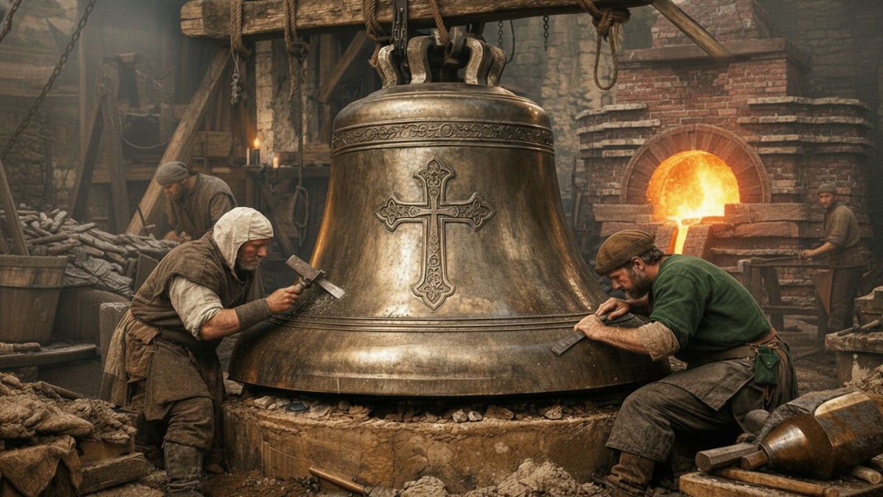 Fundición de campanas medieval Por qué una sola pieza decidió el destino de una iglesia (Proceso)