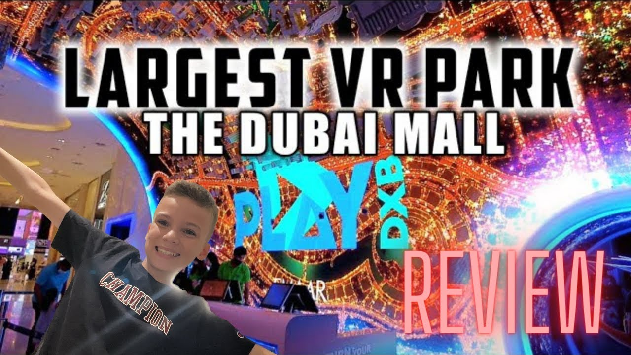 VR PARK Dubai! AMAZING VR Rollercoaster! VR EXPERIENCE - PLAY DXB DUBAI MALL