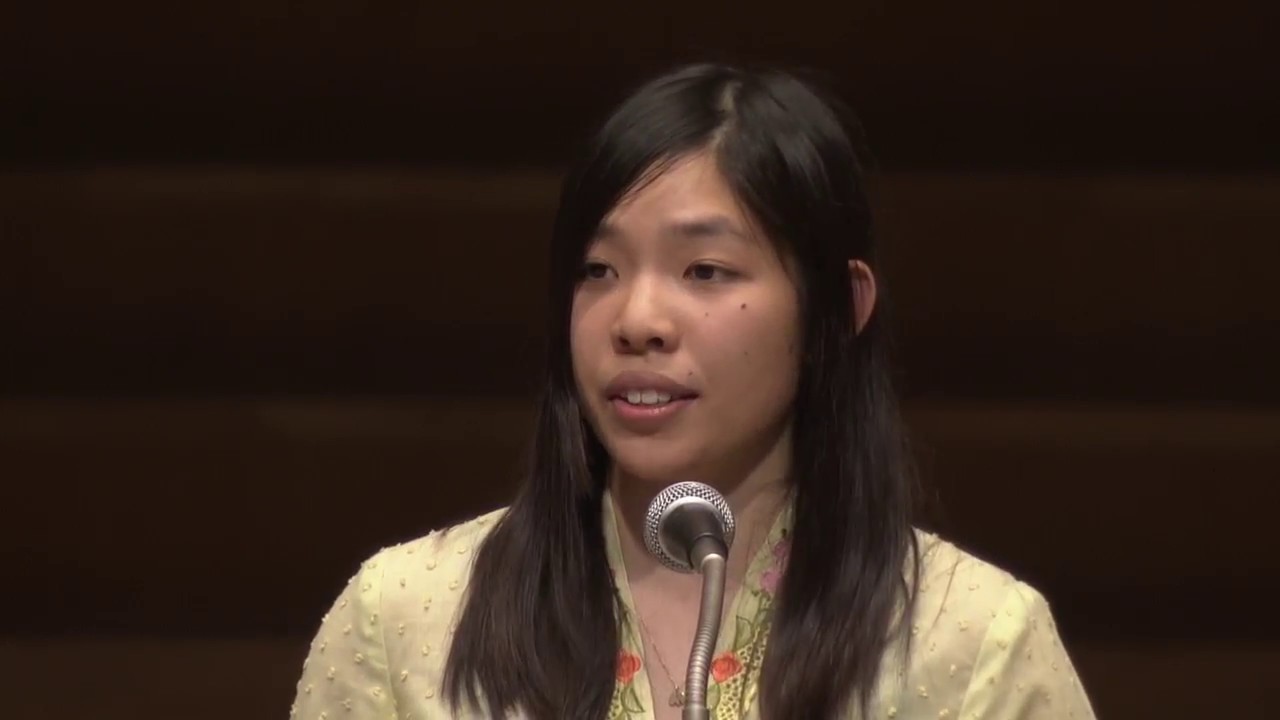 第58回外国人による日本語弁論大会 『おもてなしって？』 チャウ　エン　イ　アイリニ／文部科学大臣賞