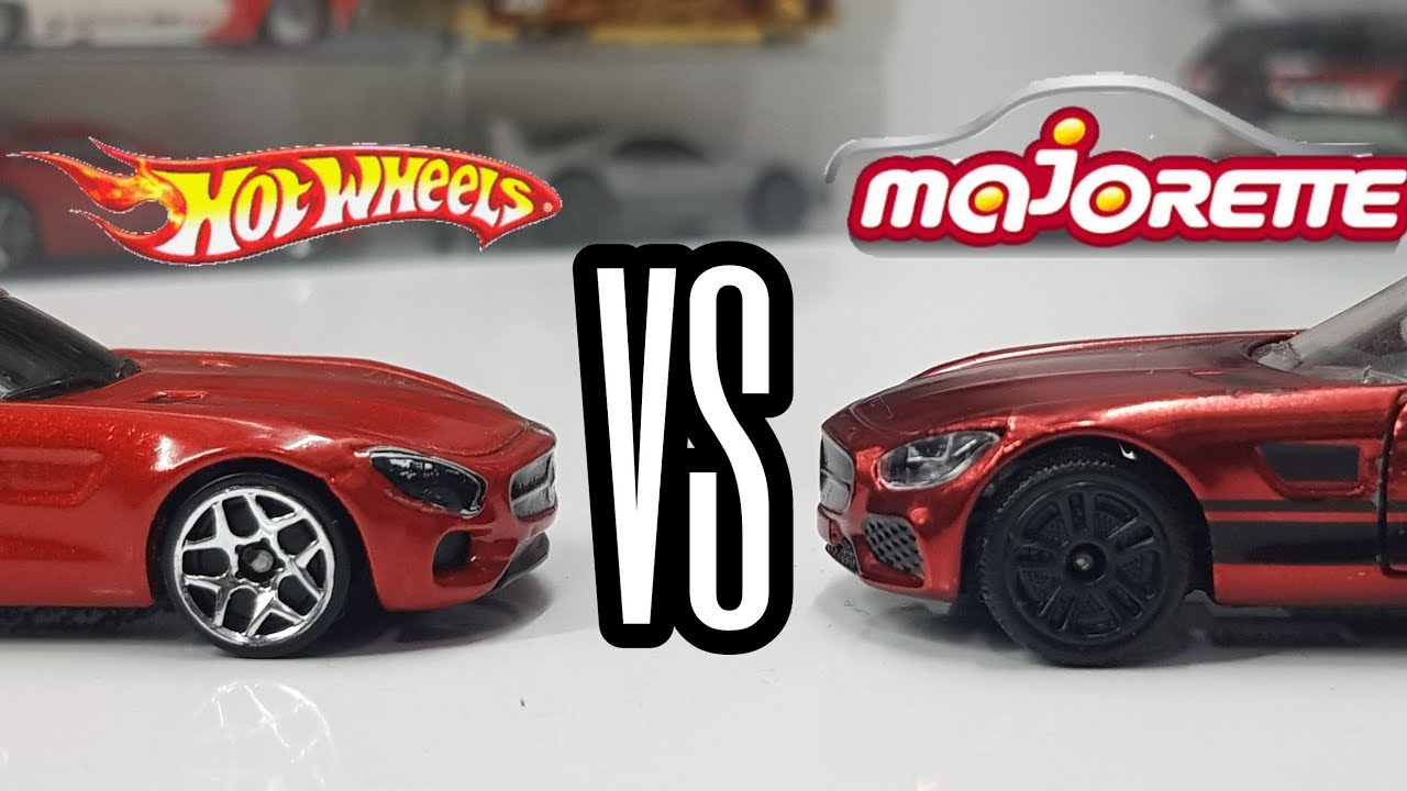 HOT WHEELS VS MAJORETTE - Mercedes AMG GT Manufacturer Comparison!