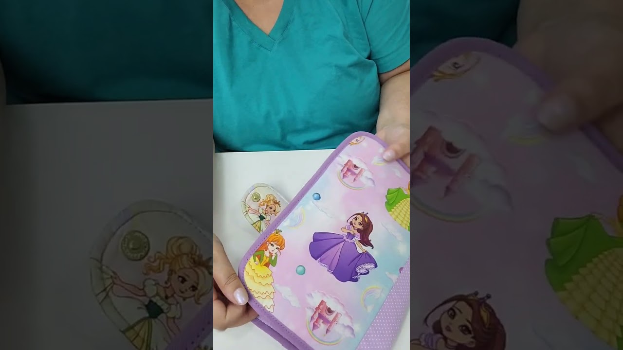 Colocando botões nas peças da maratona PORTA DOCUMENTOS 