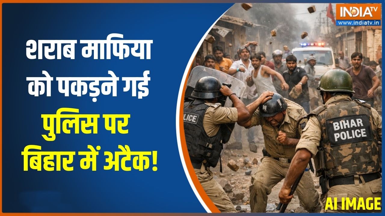 Bihar Raghopur police attacked: शराब माफिया को पकड़ने गई पुलिस पर बिहार में अटैक!