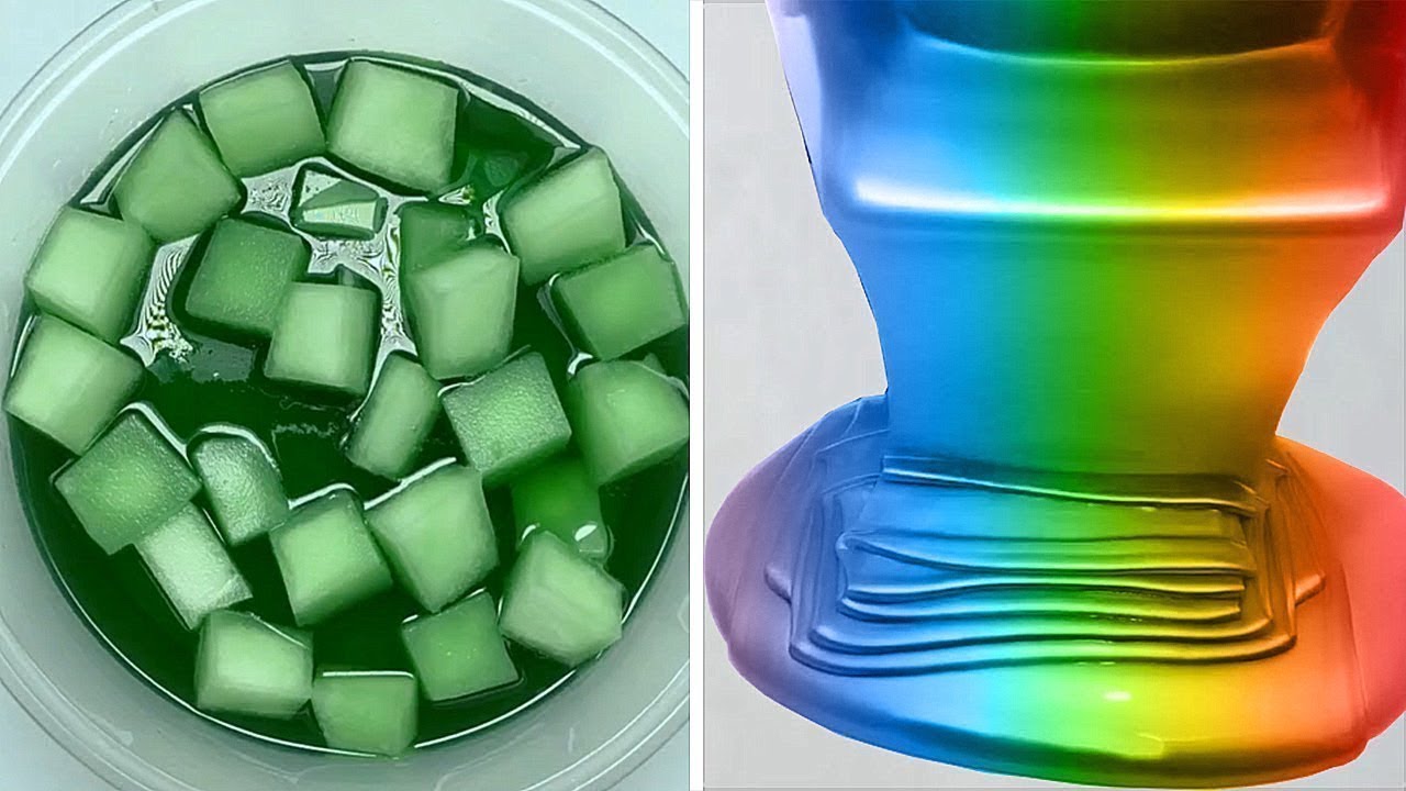 The Most Satisfying Crunchy Slime ASMR Videos 2020 😍 Slime Satisfacci&oacute;n y Oddly Satisfying 2020