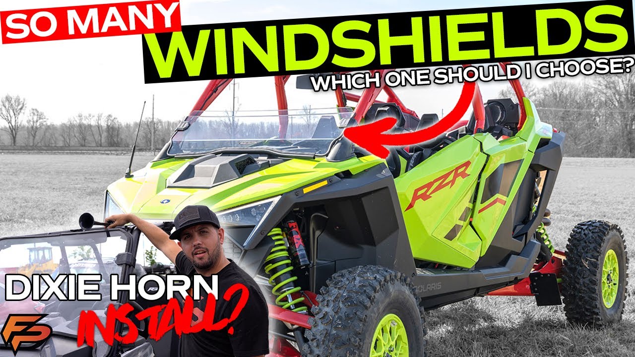 So Many SXS Windshields To Choose From! | Modifying Your New UTV
