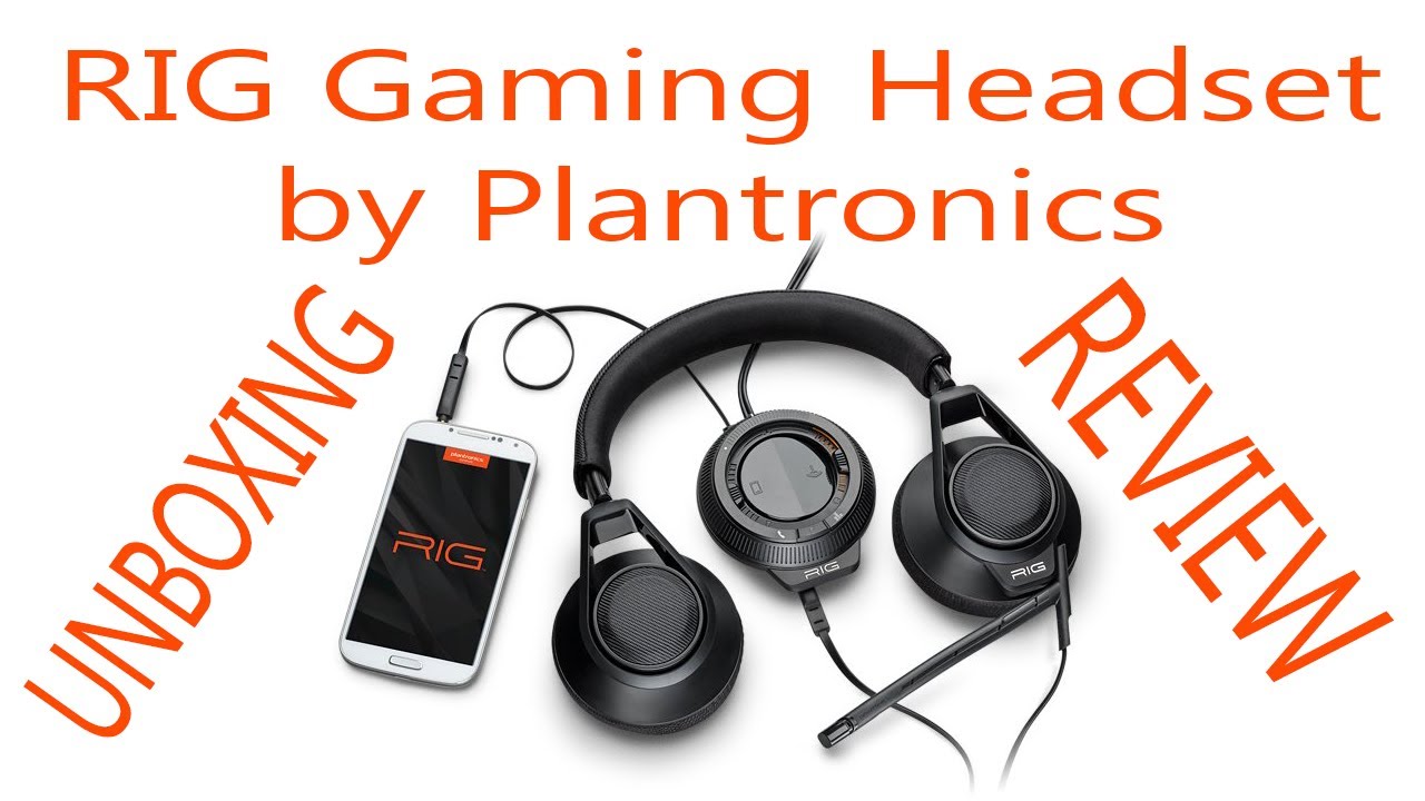 RIG Gaming Headset by Plantronics - Unboxing / Review