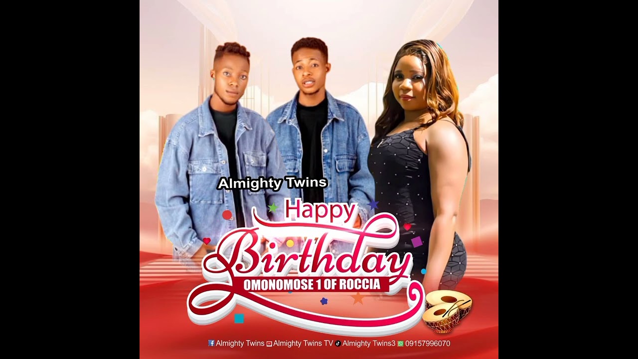 ALMIGHTY TWINS TITLE OMONOMOSE ONE OF RUSSIA  HAPPY BIRTHDAY 🎂