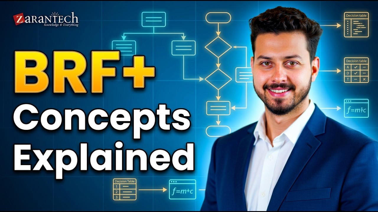 BRF+ Concepts in SAP MDG Functional | ZaranTech