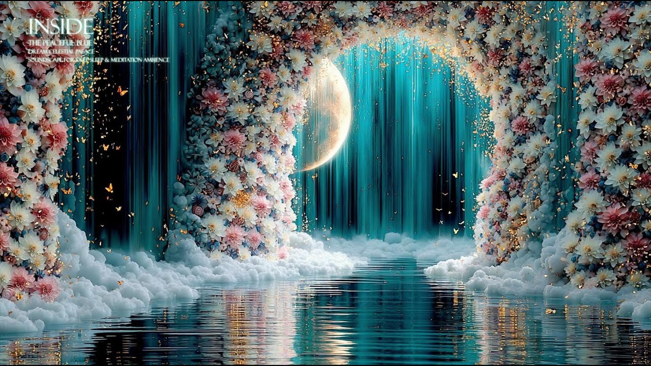Inside the Peaceful Blue Dream Celestial Palace | Deep Sleep & Meditation Soundscape