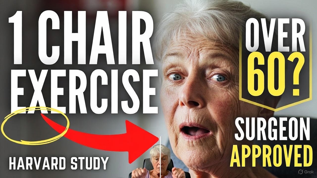 Forget Walking! Surgeons Now Recommend THIS 1 Chair Exercise for Seniors| Golden Senior Secrets