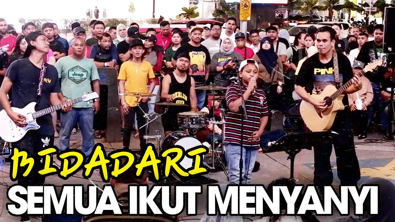 Tanpa Di sedari Ramai Penonton Terikut Menyanyi | Vocal Adik Shahaddad Dari Klang Memang Mantul