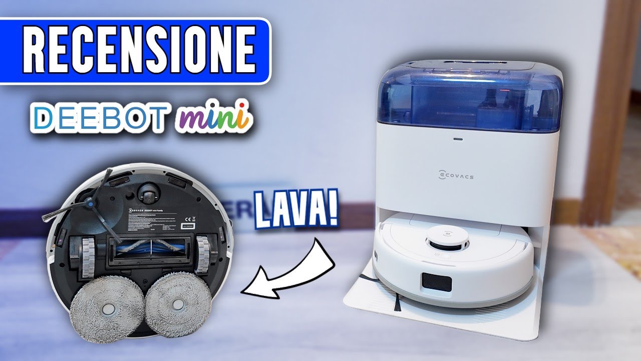 MIGLIOR ROBOT ASPIRA e LAVA per MONOLOCALE! Recensione Deebot Mini