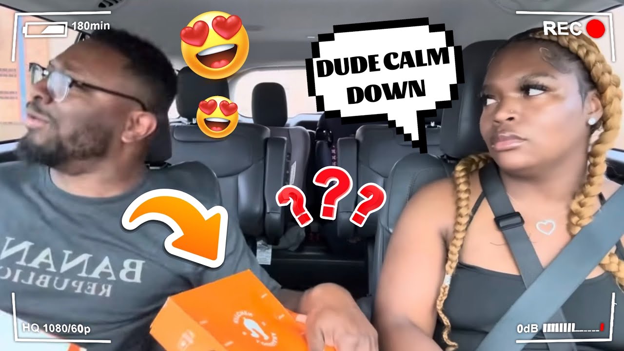 BEING OVERLY EXCITED OVER POPEYES CHICKEN TO GET DEE REACTION ! *She Was Pissd* (Funny Reaction)