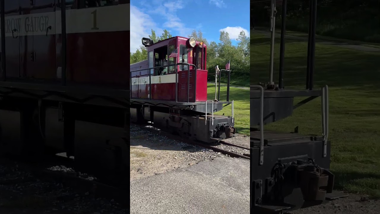 Maine Narrow Gauge Railroad: Hancock Whistle Action at Cutter Street