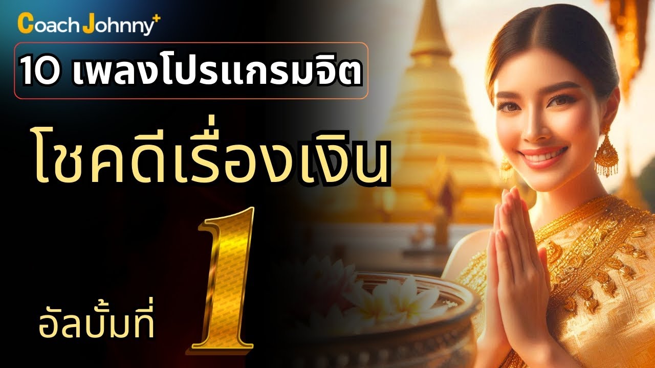 อัลบั้มที่ 1 10 เพลง โชคดีเรื่องเงิน | เพลงโปรแกรมจิต ต้นฉบับ #โชคดีเรื่องเงิน #เพลงฮิตในtiktok