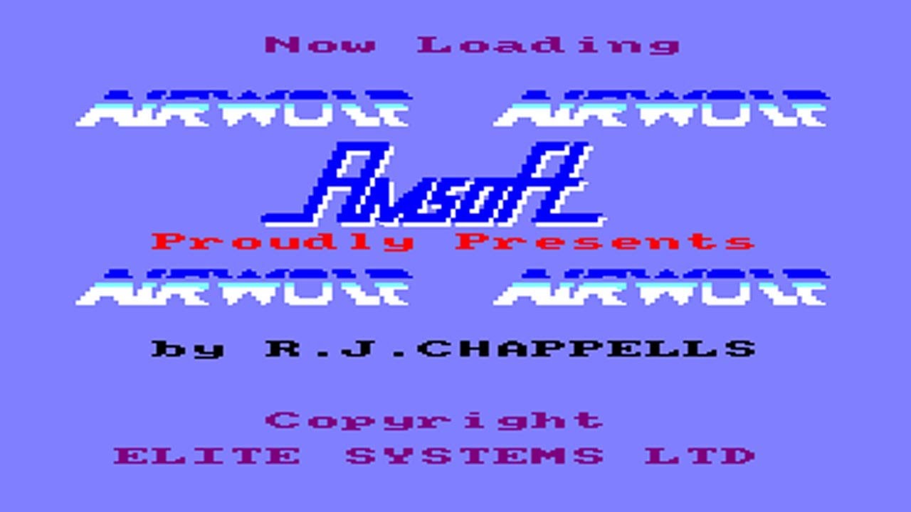 [Amstrad CPC] Airwolf - Longplay