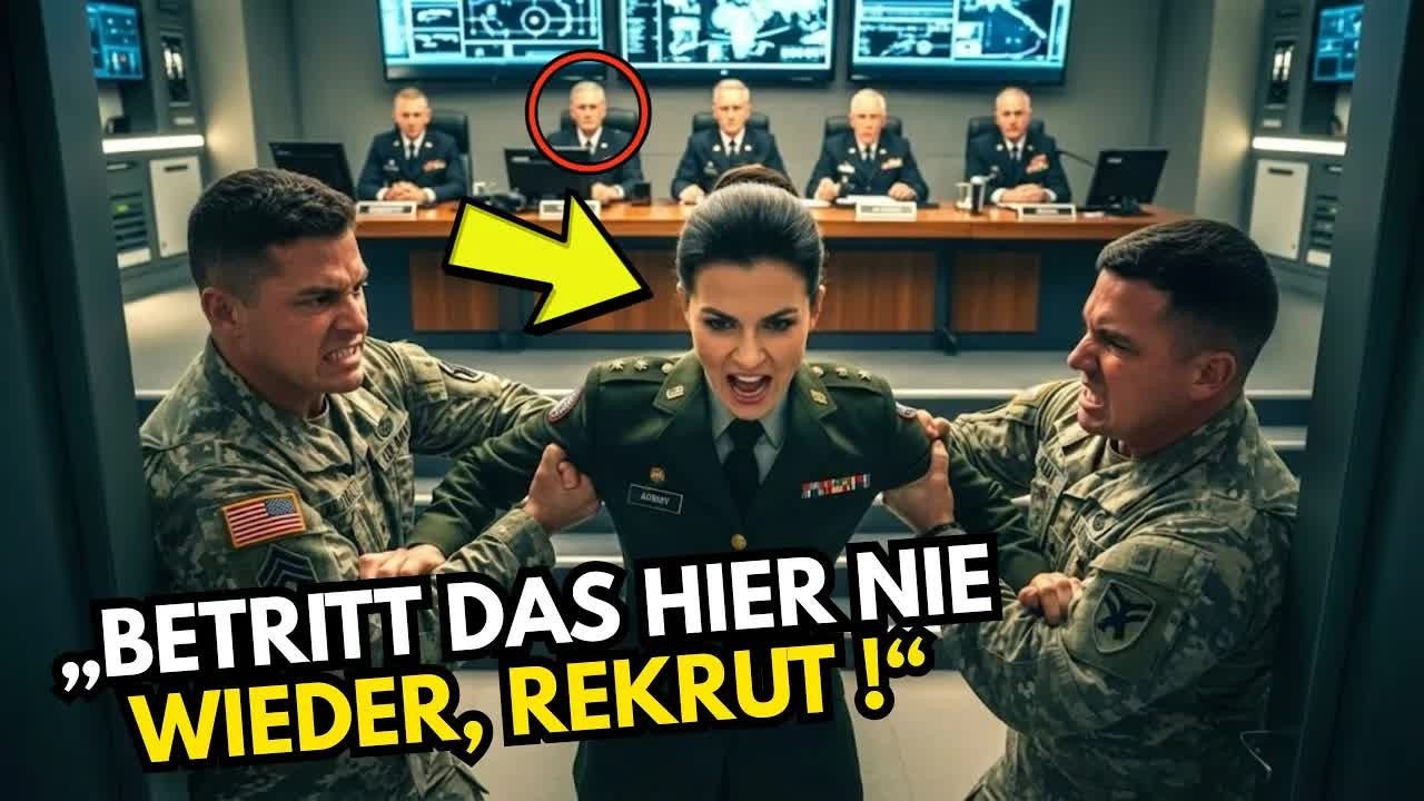 Sie warfen sie aus dem Briefing–bis ihr Abzeichen fünf Generäle zu einer tiefen Entschuldigung