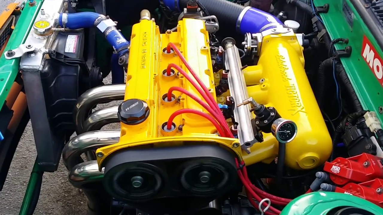Satria 4G93 all motor drag by Zaki Spec