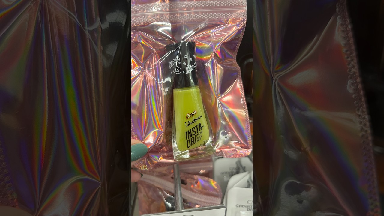 Лак для ногтей Reese&rsquo;s x Sally Hansen Insta-Dry Halloween в Dollar Tree! 🎃👻