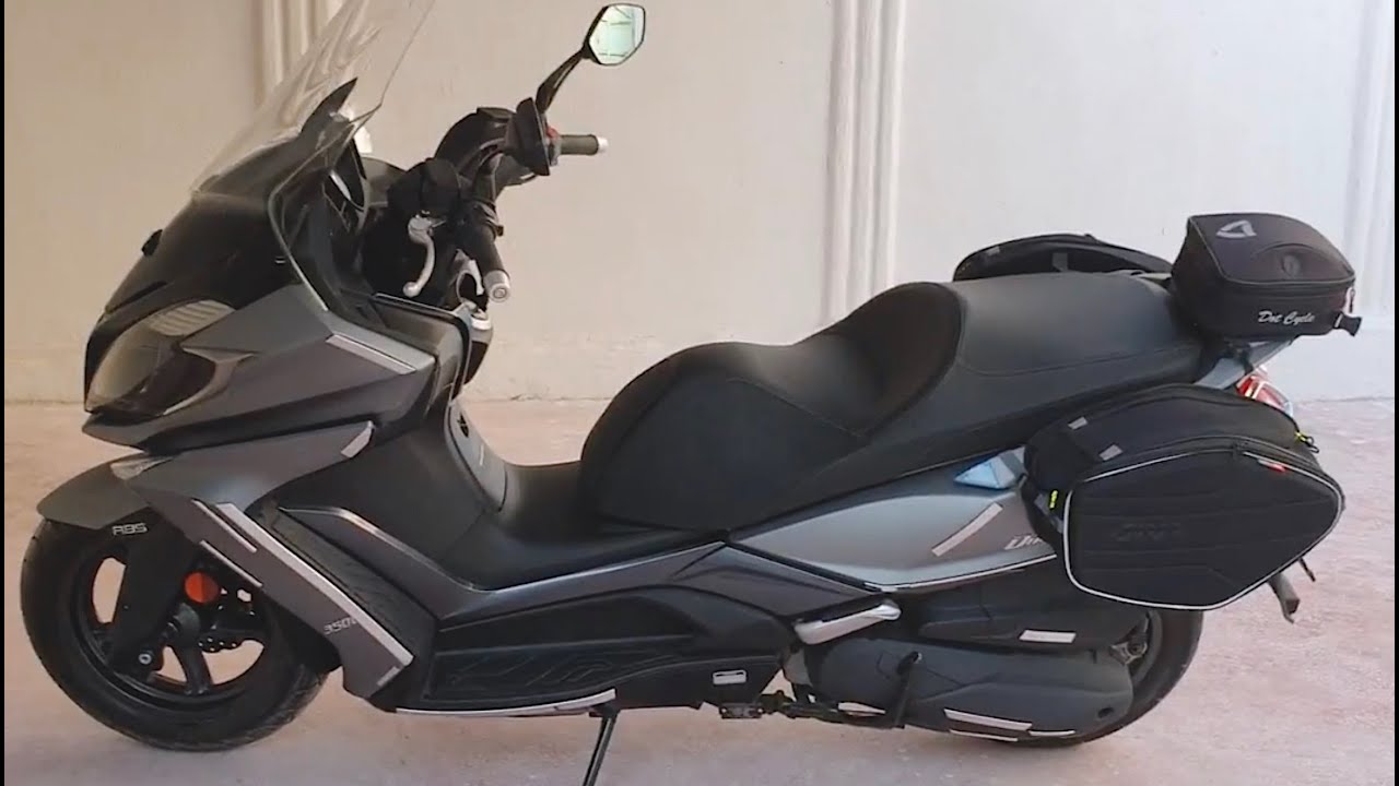 Kymco Downtown 350i ABS , Givi EA101B , Kappa KK-KD6107ST wind shield.