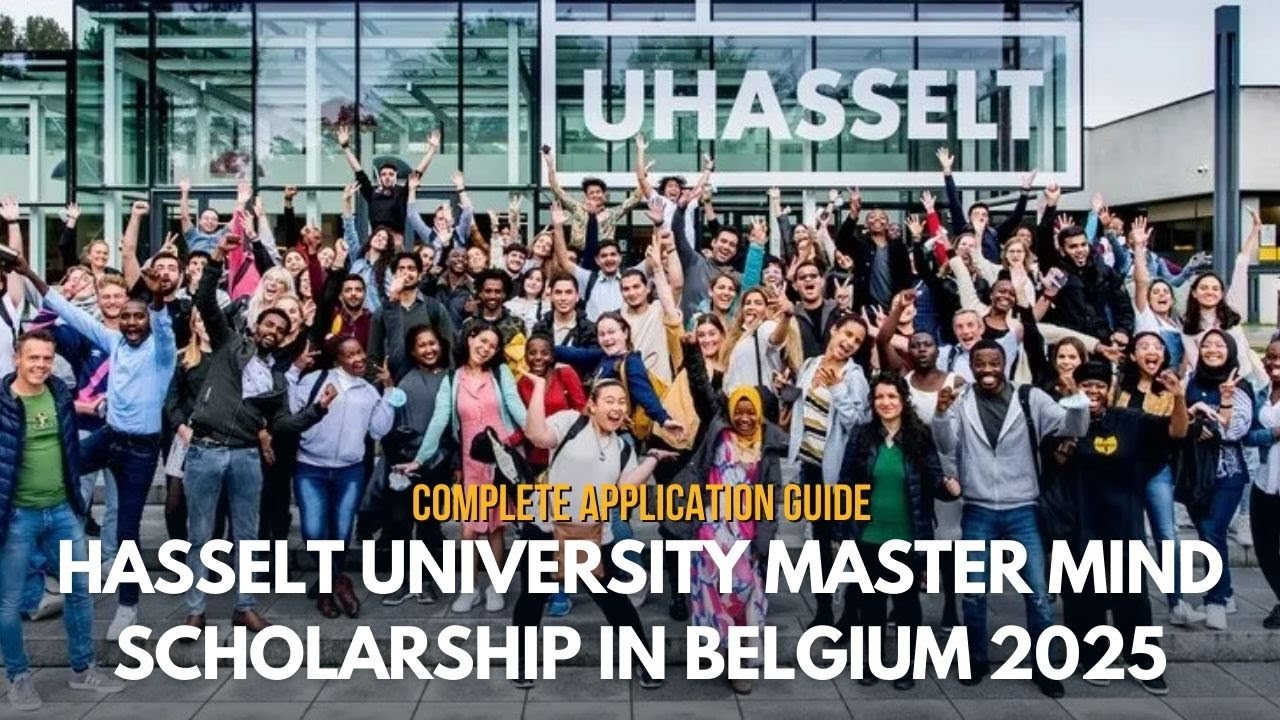 Hasselt University Master Mind Scholarship in Belgium 2025 | Fully Funded Scholarship for Students
