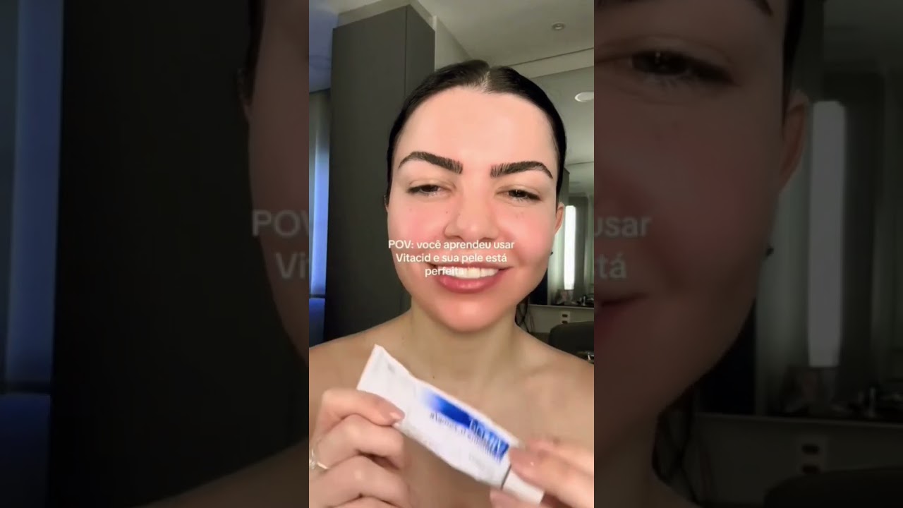 Como voc&ecirc; usa vitacid ?🧚&zwj;♀️💆vitacid salva a pele✅️ #cuidadoscomapele #skincare  #shorts