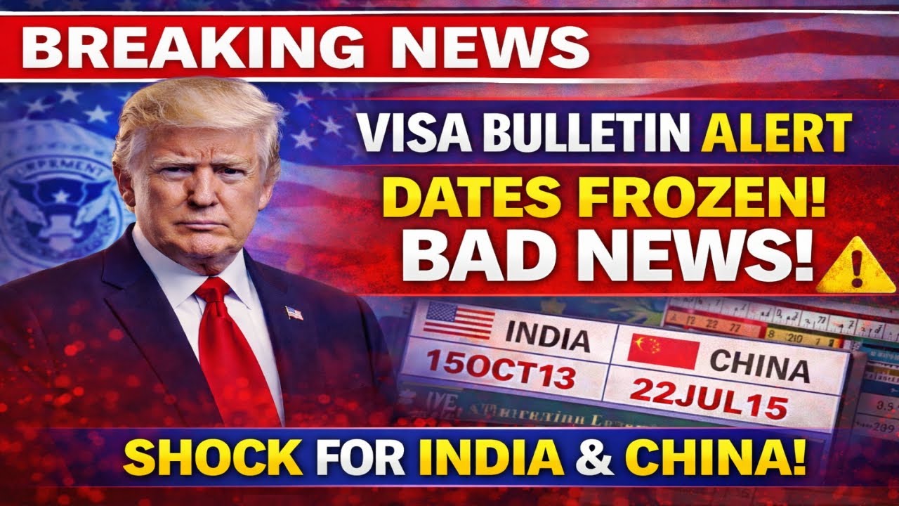 Visa Bulletin Alert: What Changed in February 2026 | Bad News for these countries