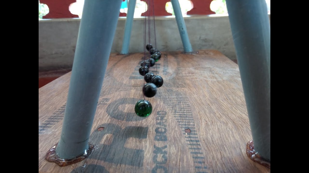 PENDULUM WAVE WITH 16 MARBLE, HOW IT'S MADE