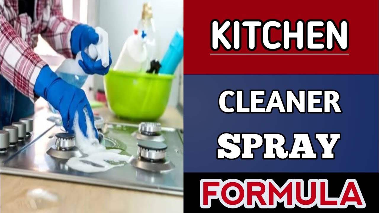 How To Make Kitchen Cleaner Spray | Formula No.39 #kitchencleaner #thesearching...