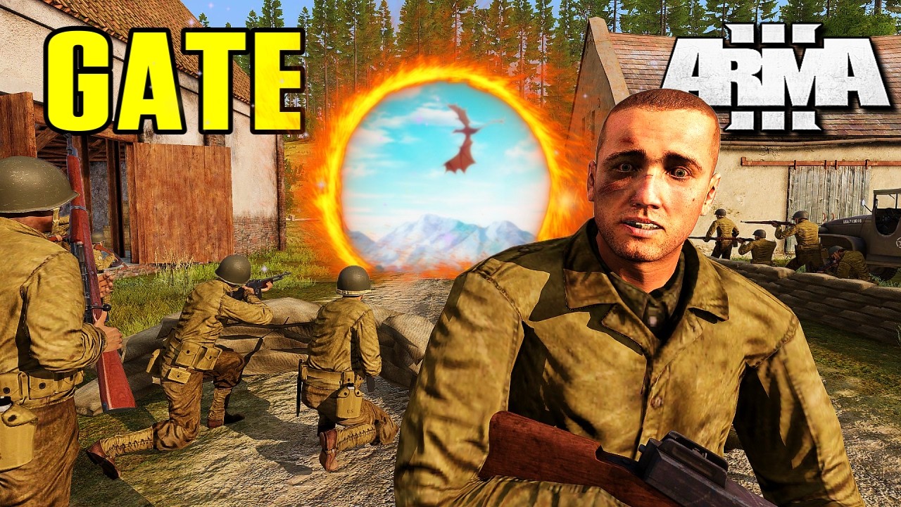Что, если бы Америка нашла Врата? | Arma 3