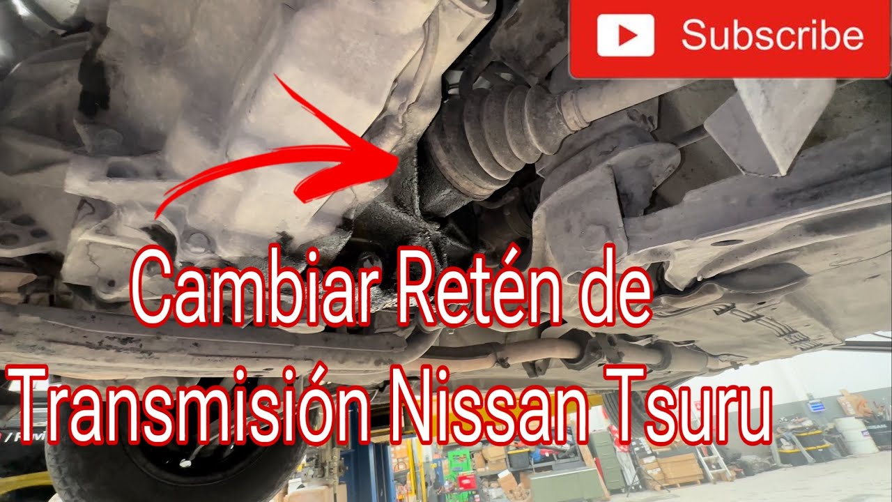 Fuga de Aceite en Transmisión en Nissan Tsuru