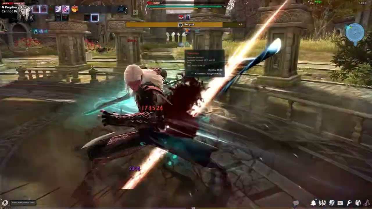 Vindictus Morgant Hero+ Calia Solo (9:40) | 마영전 모르간트 히어로+ 칼리아 솔플 (9:40)